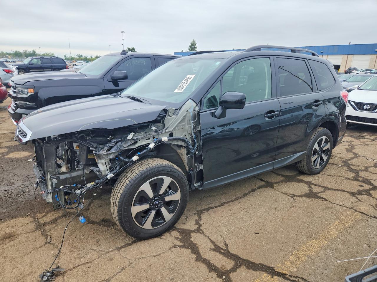 2017 SUBARU FORESTER 2.5I PREMIUM | JF2SJAGC4HH478982 | UPCARS