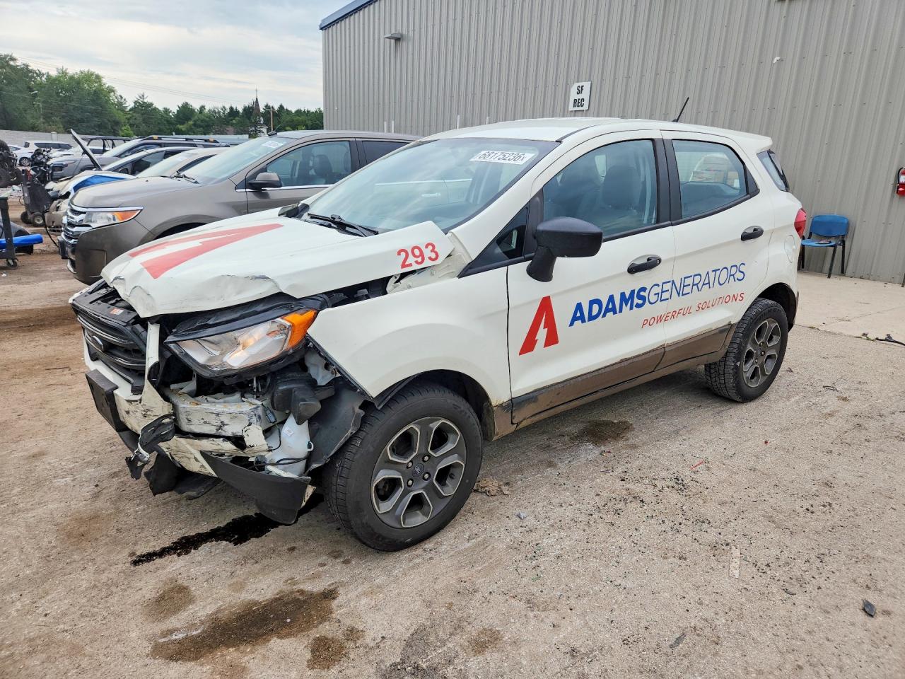 2022 FORD ECOSPORT S | MAJ6S3FL1NC467687 | UPCARS