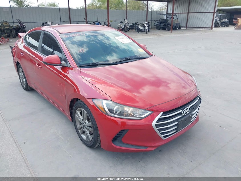 2018 HYUNDAI ELANTRA SEL | 5NPD84LFXJH315085 | UPCARS