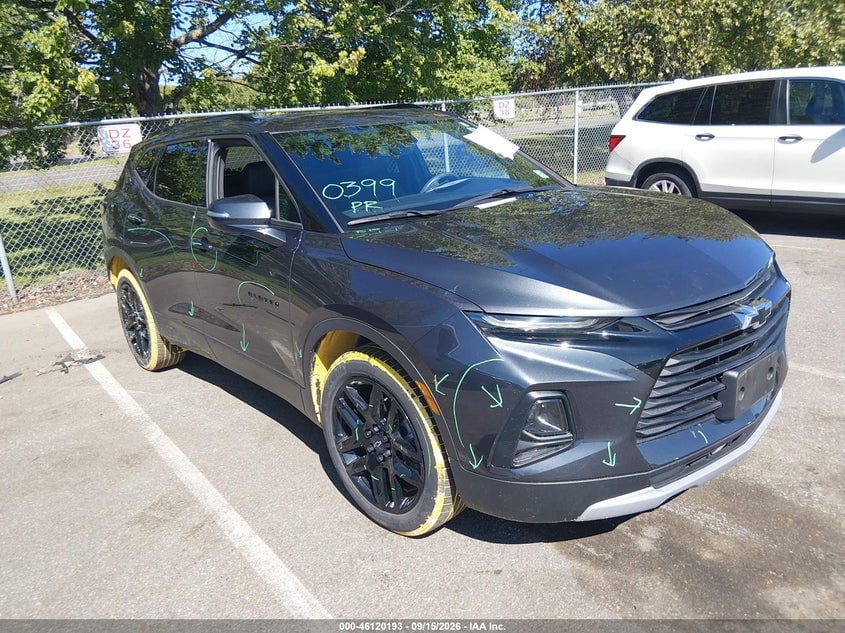 2022 CHEVROLET BLAZER AWD 3LT | 3GNKBJRS9NS230415 | UPCARS