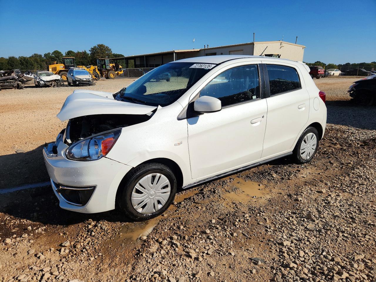 2018 MITSUBISHI MIRAG ES | ML32A3HJ8JH014447 | UPCARS