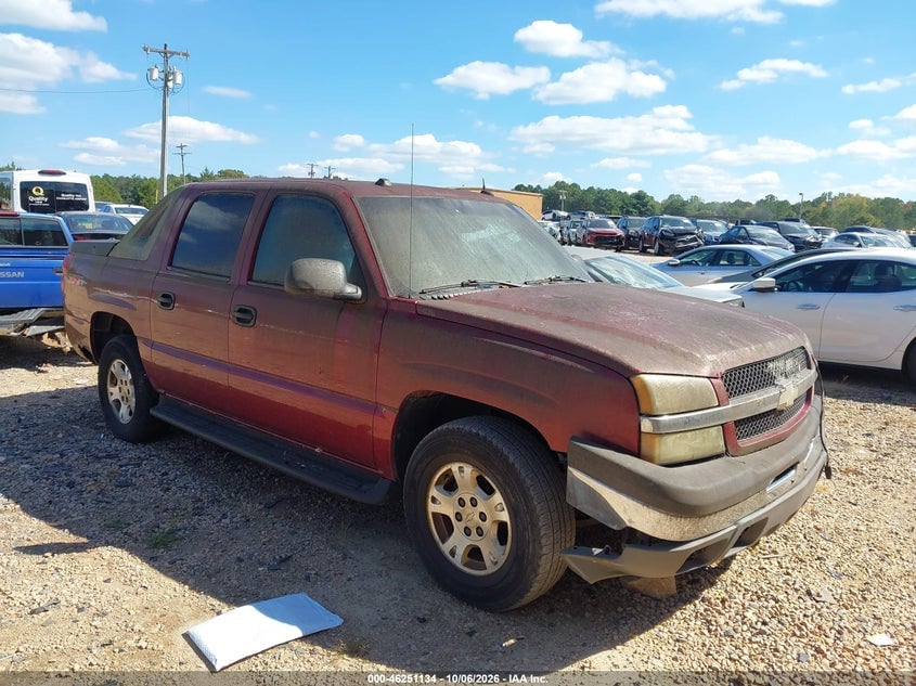 2004 CHEVROLET AVALANCHE 1500 | 3GNEK12T54G259542 | UPCARS