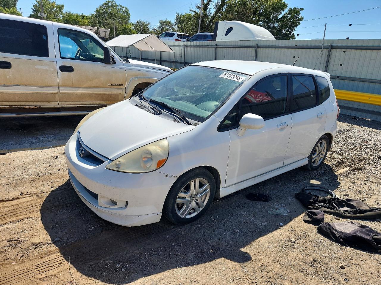 2007 HONDA FIT S | JHMGD38687S011080 | UPCARS