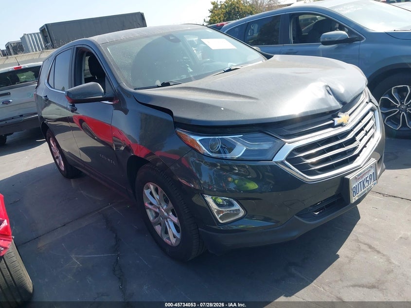 2021 CHEVROLET EQUINOX FWD LT | 2GNAXKEV2M6115851 | UPCARS