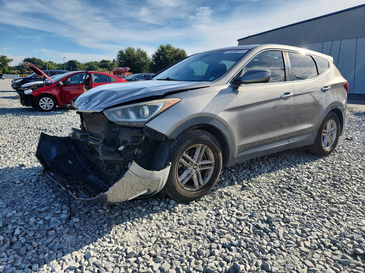 2018 HYUNDAI SANTA FE 2.4L | 5NMZT3LB9JH055562 | UPCARS