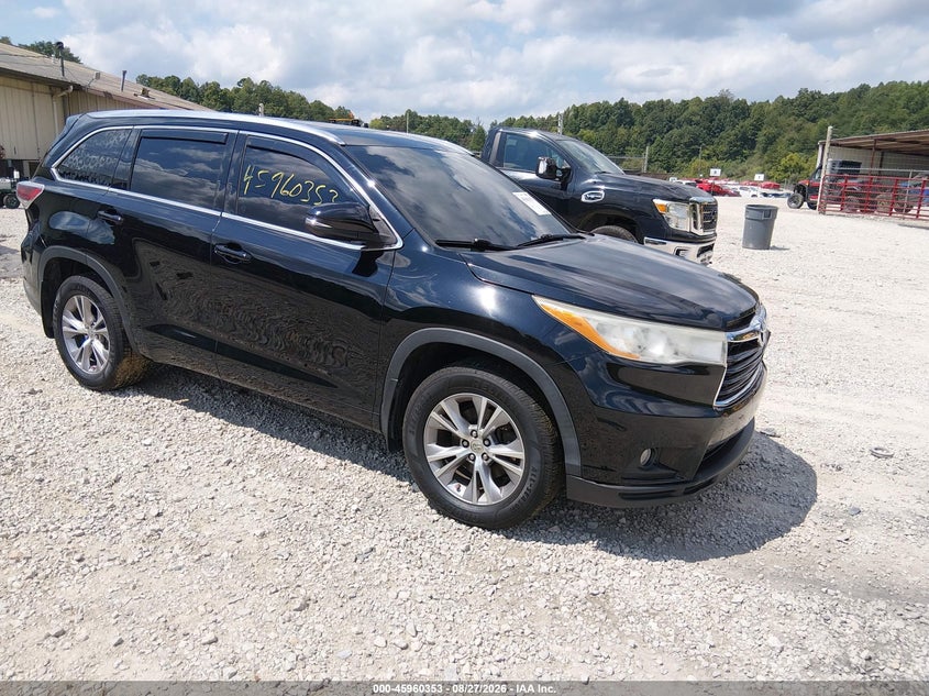 2014 TOYOTA HIGHLANDER XLE V6 | 5TDJKRFH3ES056616 | UPCARS