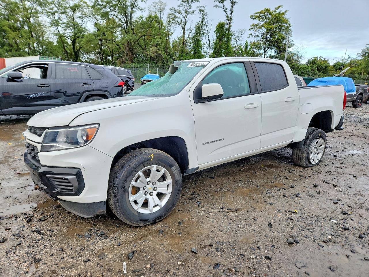 2022 CHEVROLET COLORADO LT | 1GCGSCEN7N1322330 | UPCARS