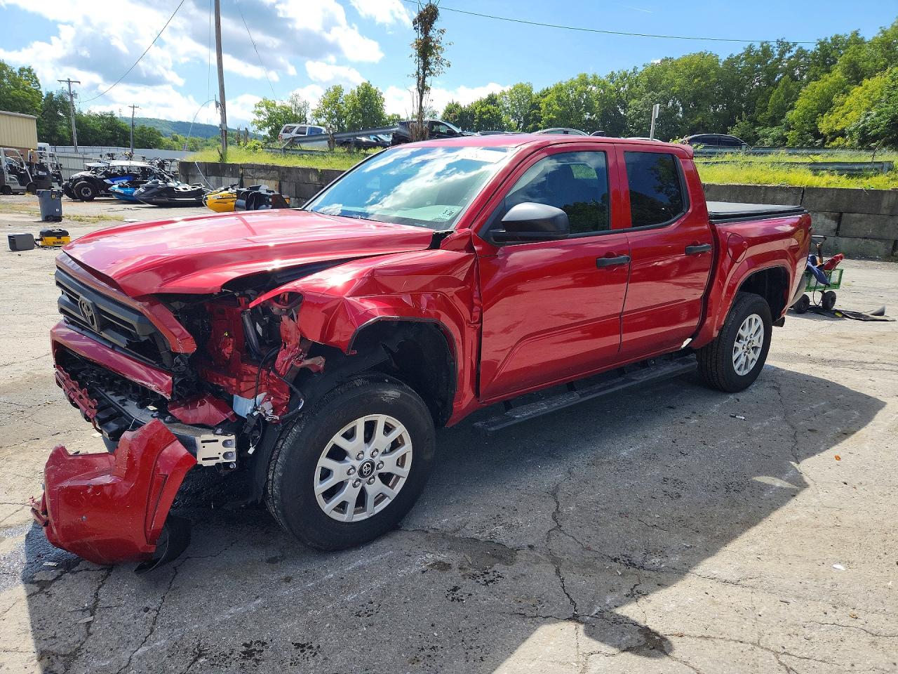 2025 TOYOTA TACOMA SR | 3TYKD5HN1ST018795 | UPCARS