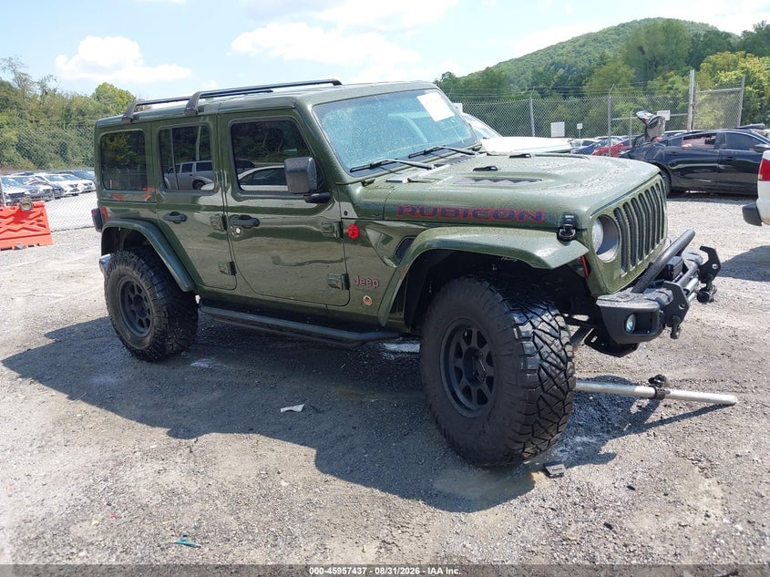2021 JEEP WRANGLER UNLIMITED RUBICON 4X4 | 1C4HJXFG5MW507511 | UPCARS