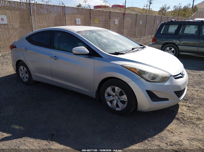 2016 HYUNDAI ELANTRA SE | 5NPDH4AE7GH669908 | UPCARS