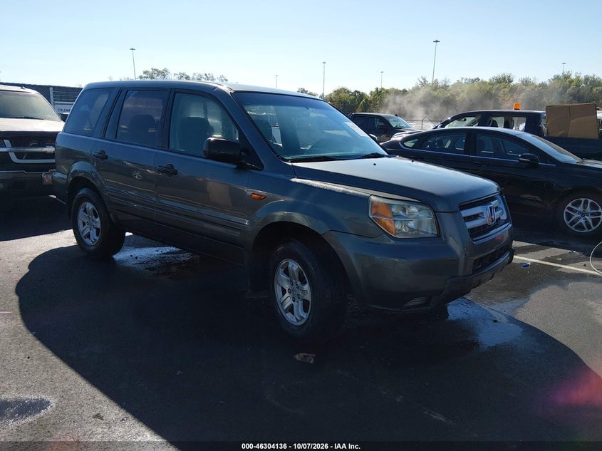 2007 HONDA PILOT LX | 5FNYF281X7B003042 | UPCARS