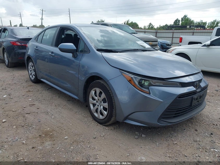 2025 TOYOTA COROLLA LE | 5YFB4MDE6SP257327 | UPCARS