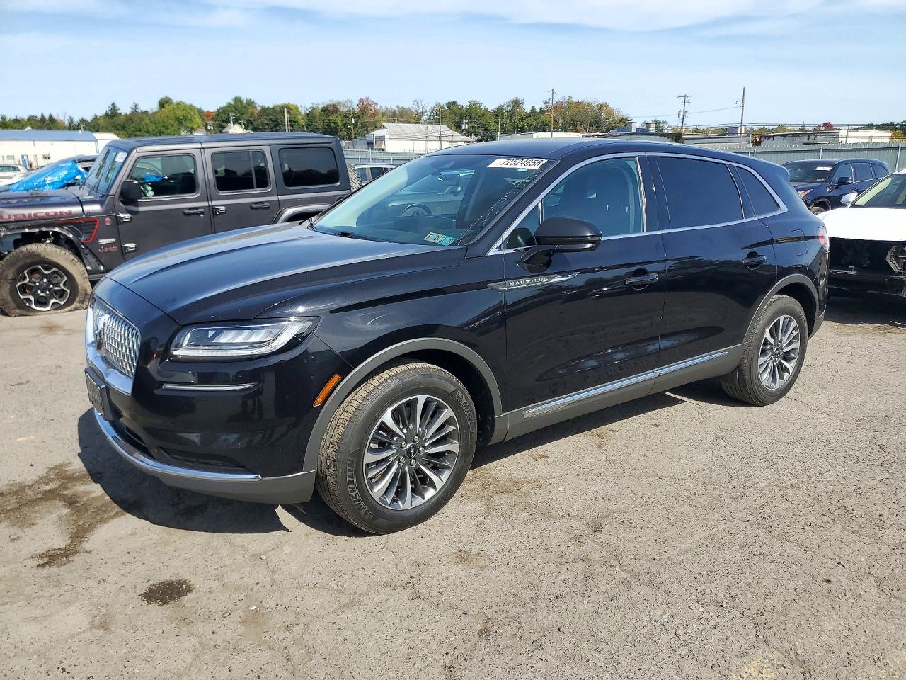 2022 LINCOLN NAUTILU SELECT | 2LMPJ8J93NBL13556 | UPCARS