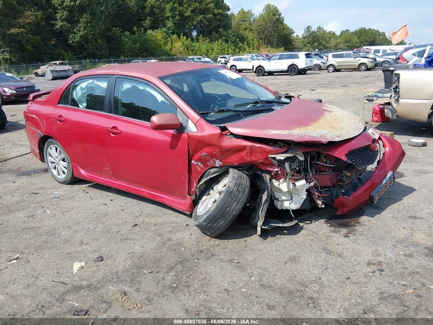 2009 TOYOTA COROLLA S | 1NXBU40E39Z130601 | UPCARS