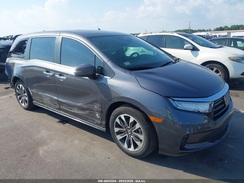 2021 HONDA ODYSSEY EX-L | 5FNRL6H72MB000916 | UPCARS