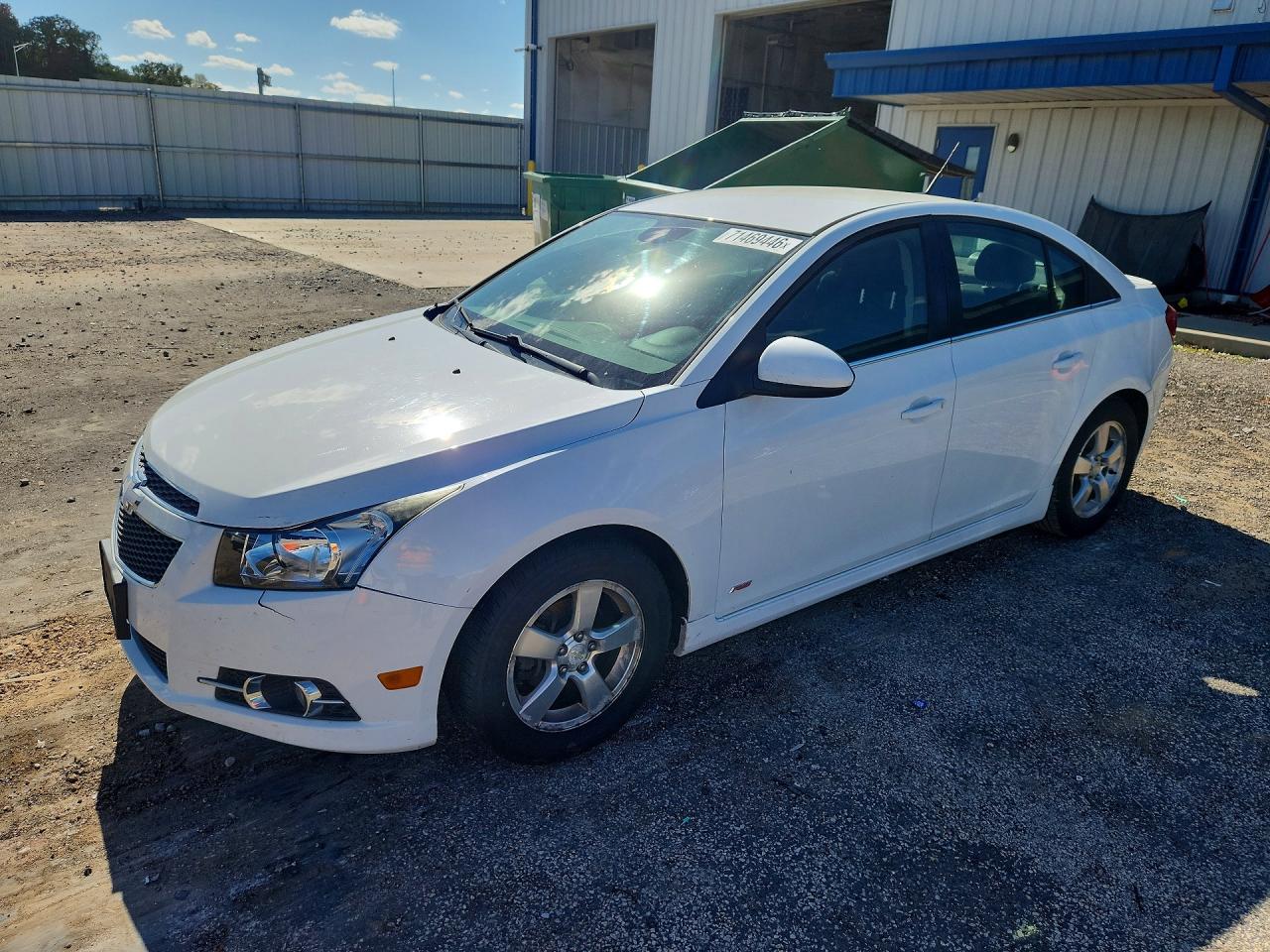 2012 CHEVROLET CRUZE LT | 1G1PF5SC4C7341553 | UPCARS