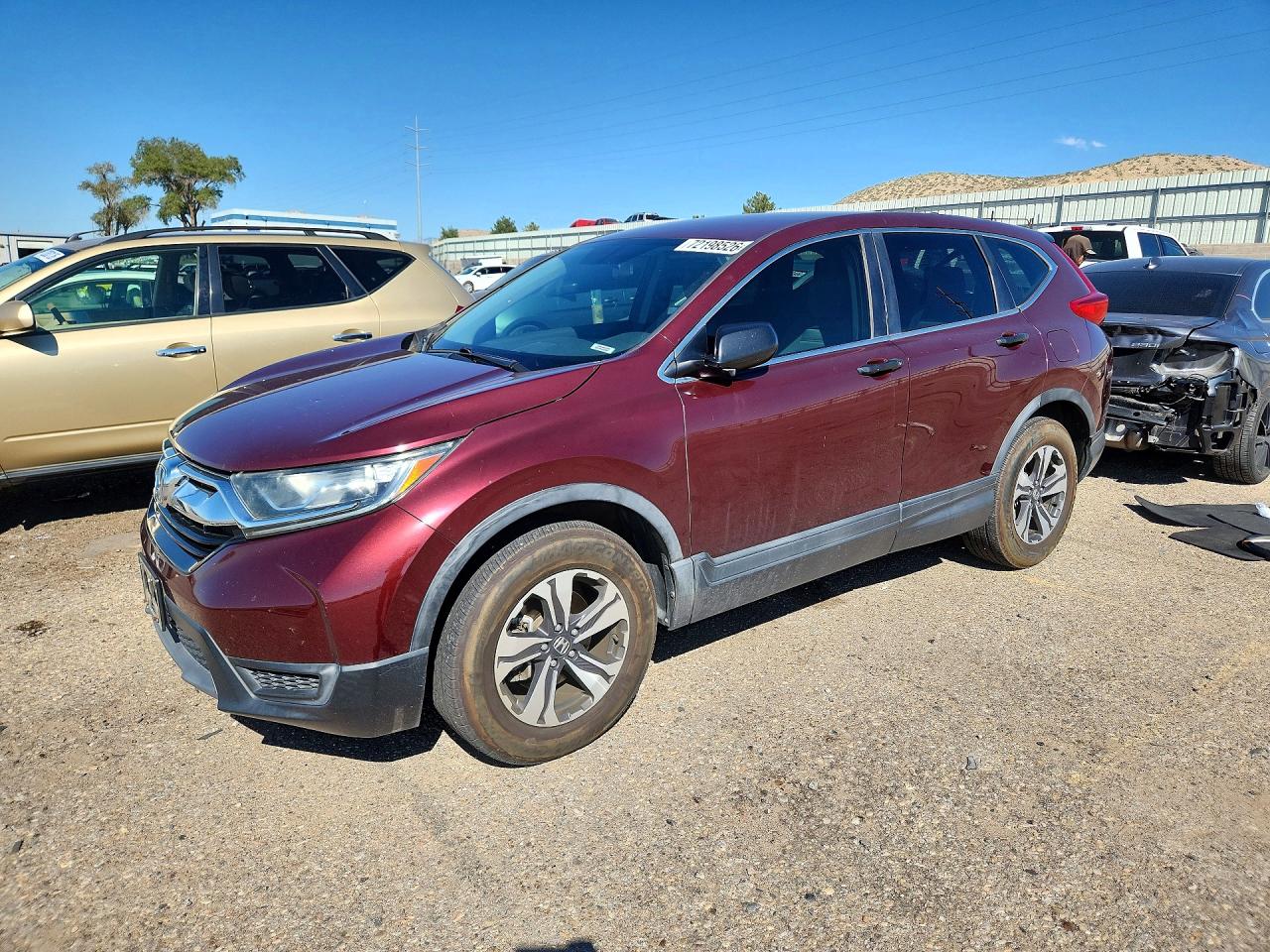 2019 HONDA CRV LX | 5J6RW6H33KL005468 | UPCARS
