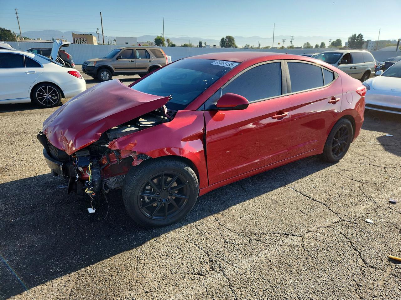 2018 HYUNDAI ELANTRA SEL | 5NPD84LF3JH306700 | UPCARS