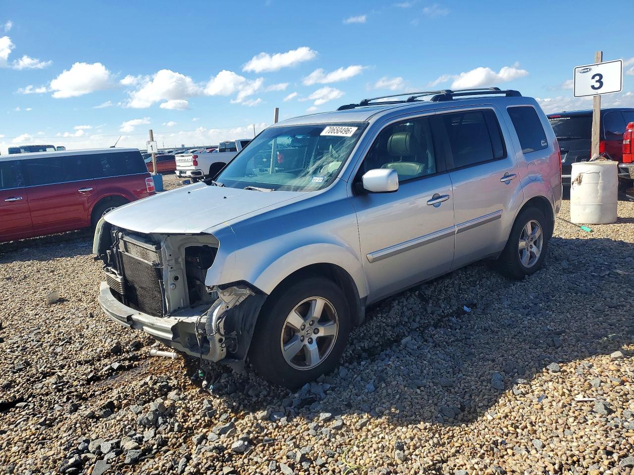 2010 HONDA PILOT EXL | 5FNYF4H58AB036983 | UPCARS