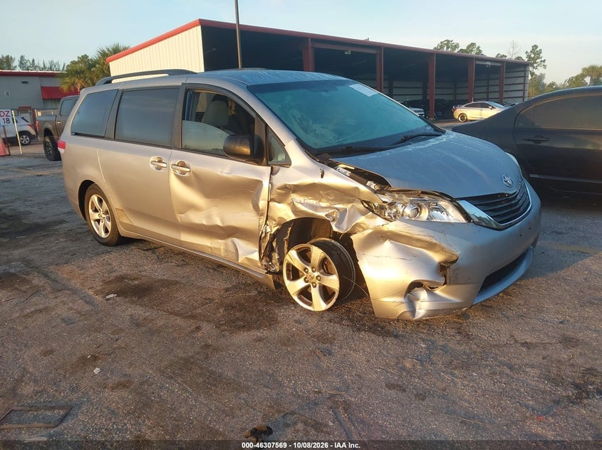 2013 TOYOTA SIENNA LE V6 8 PASSENGER | 5TDKK3DC5DS354849 | UPCARS