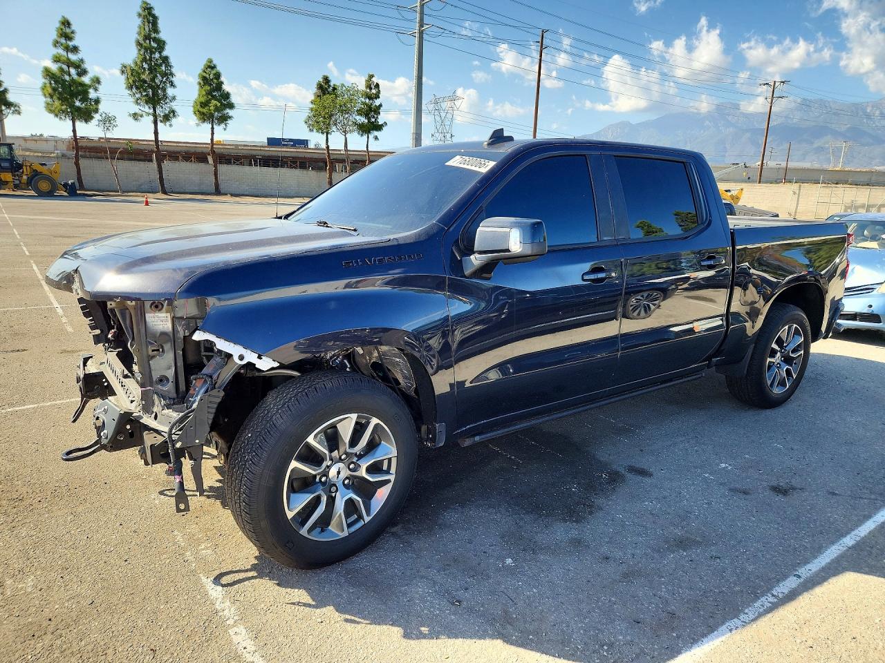 2022 CHEVROLET SILVERADO C1500 RST | 1GCPADED7NZ562477 | UPCARS
