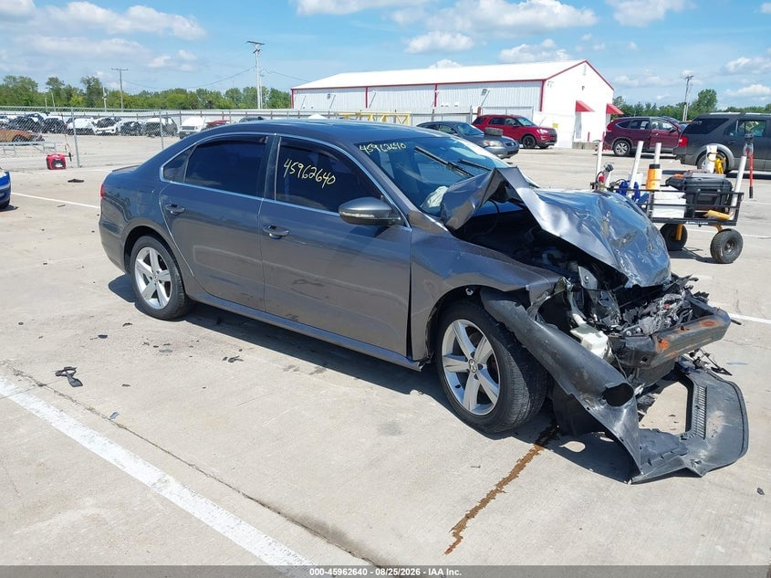2012 VOLKSWAGEN PASSAT 2.5L SE | 1VWBP7A36CC018878 | UPCARS