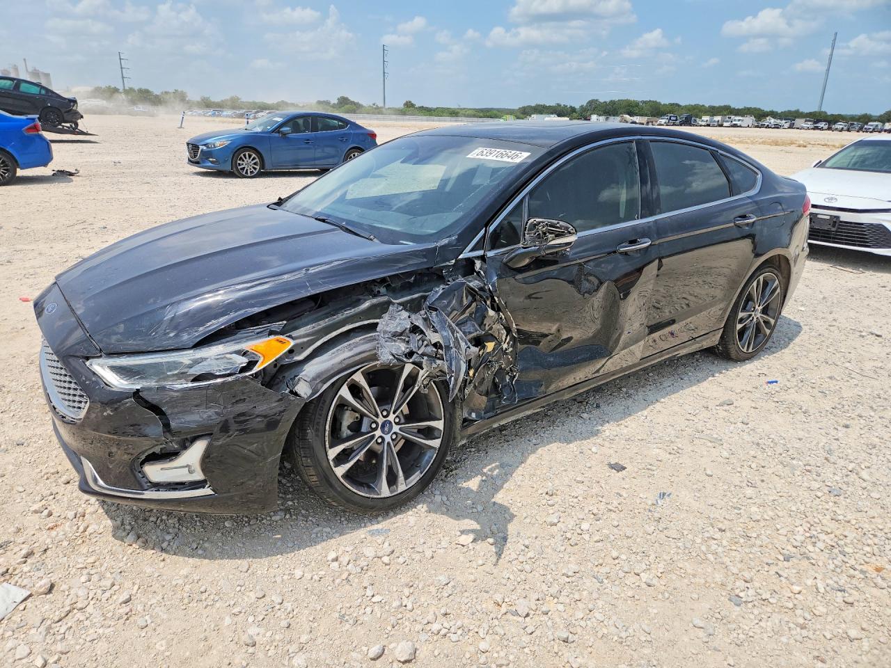 2019 FORD FUSION TITANIUM | 3FA6P0D93KR123007 | UPCARS