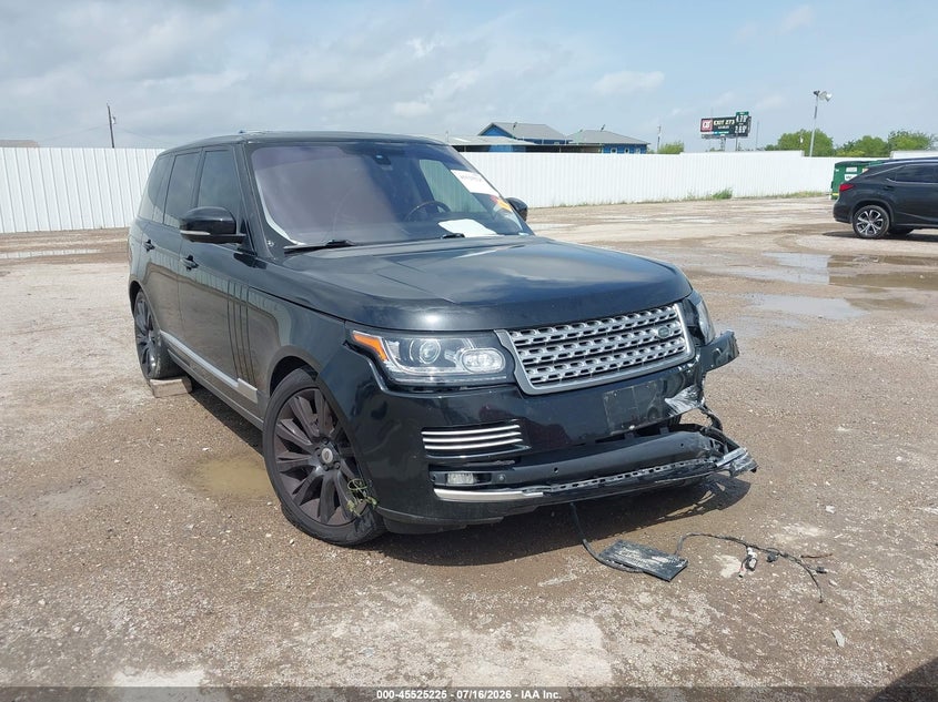 2015 LAND ROVER RANGE ROVER 5.0L V8 SUPERCHARGED | SALGS2TF9FA225033 | UPCARS