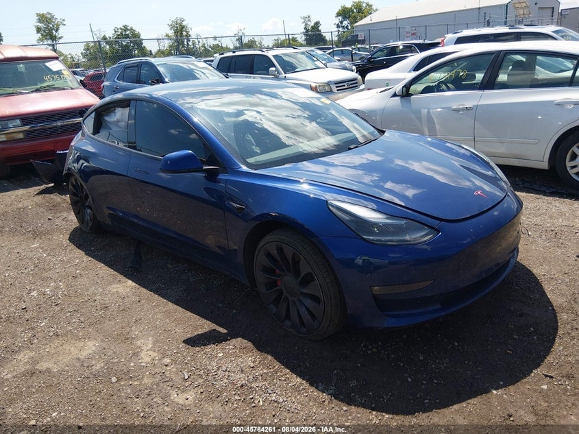 2021 TESLA MODEL 3 PERFORMANCE DUAL MOTOR ALL-WHEEL DRIVE | 5YJ3E1EC5MF867814 | UPCARS