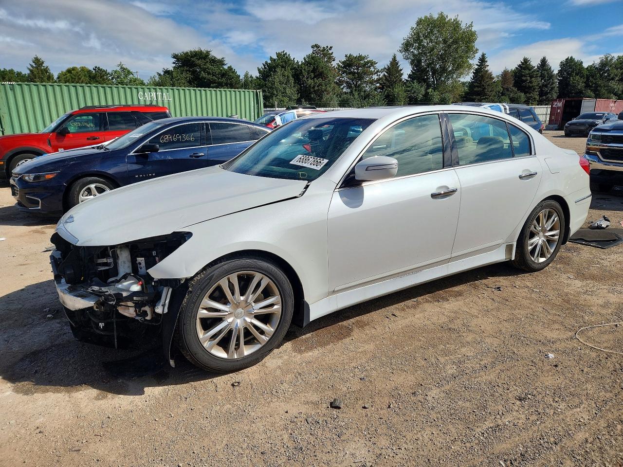 2013 HYUNDAI GENESIS 3.8L | KMHGC4DD0DU239276 | UPCARS