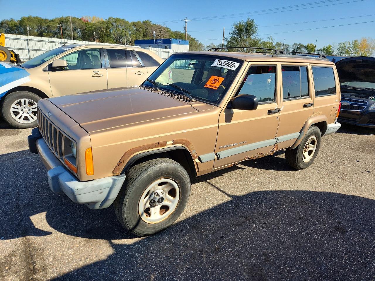 2000 JEEP CHEROKEE SPORT | 1J4FF48S8YL131039 | UPCARS