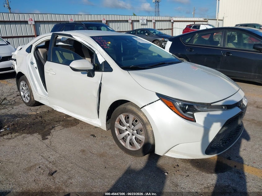 2022 TOYOTA COROLLA LE | JTDEPMAE1NJ205265 | UPCARS