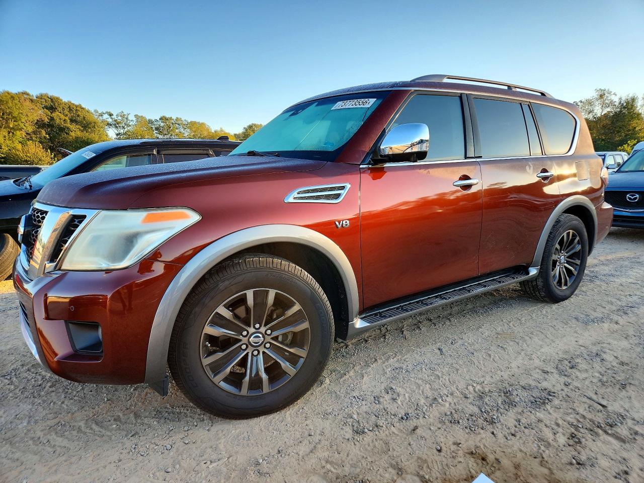 2017 NISSAN ARMADA PLATINUM | JN8AY2ND2H9005961 | UPCARS