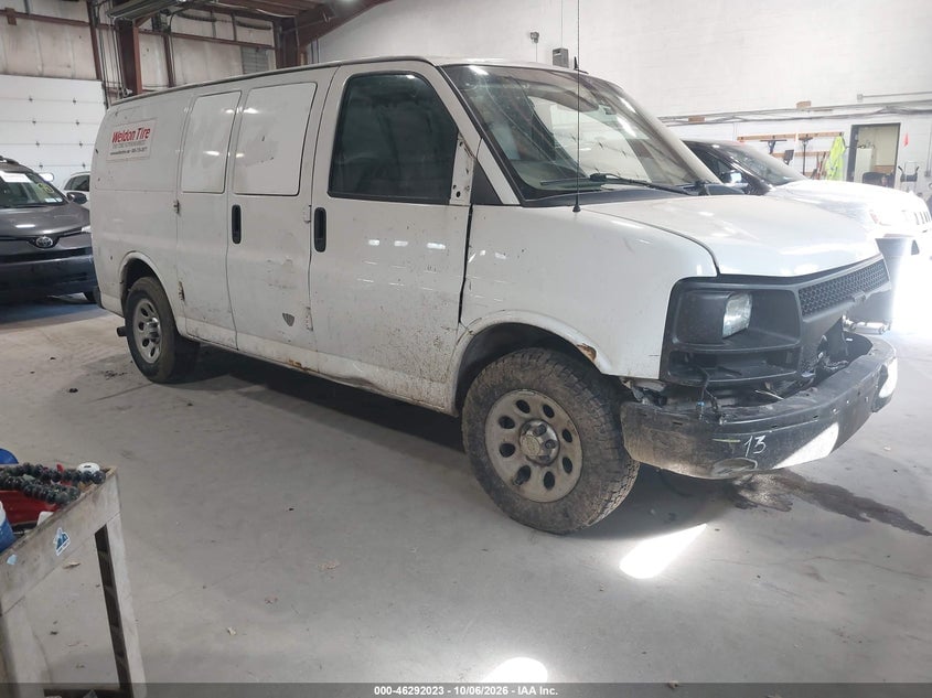 2014 CHEVROLET EXPRESS 1500 WORK VAN | 1GCSGAFX9E1111453 | UPCARS