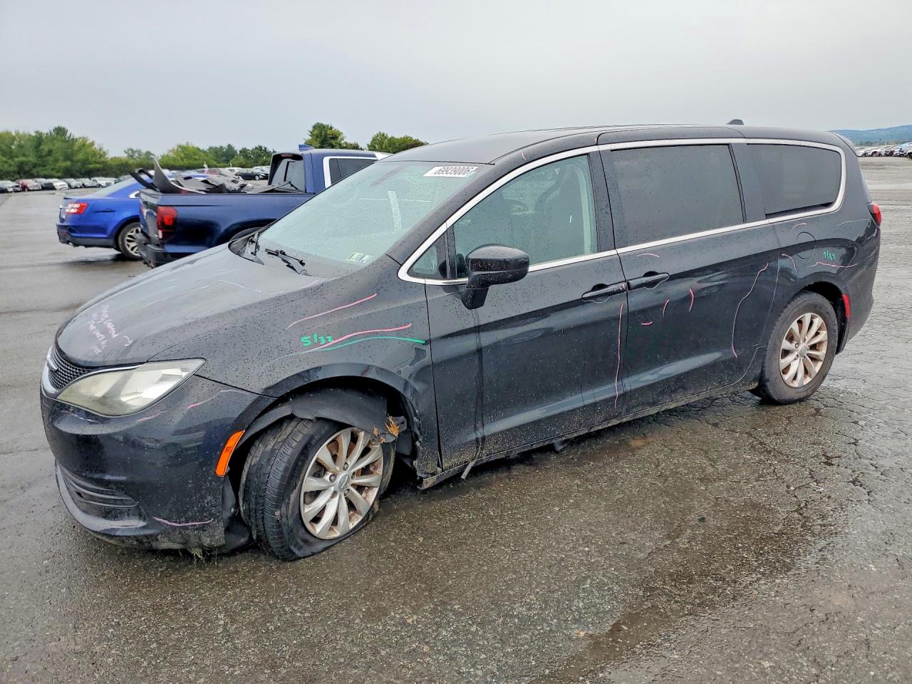 2017 CHRYSLER PACIFICA TOURING | 2C4RC1DG3HR611217 | UPCARS