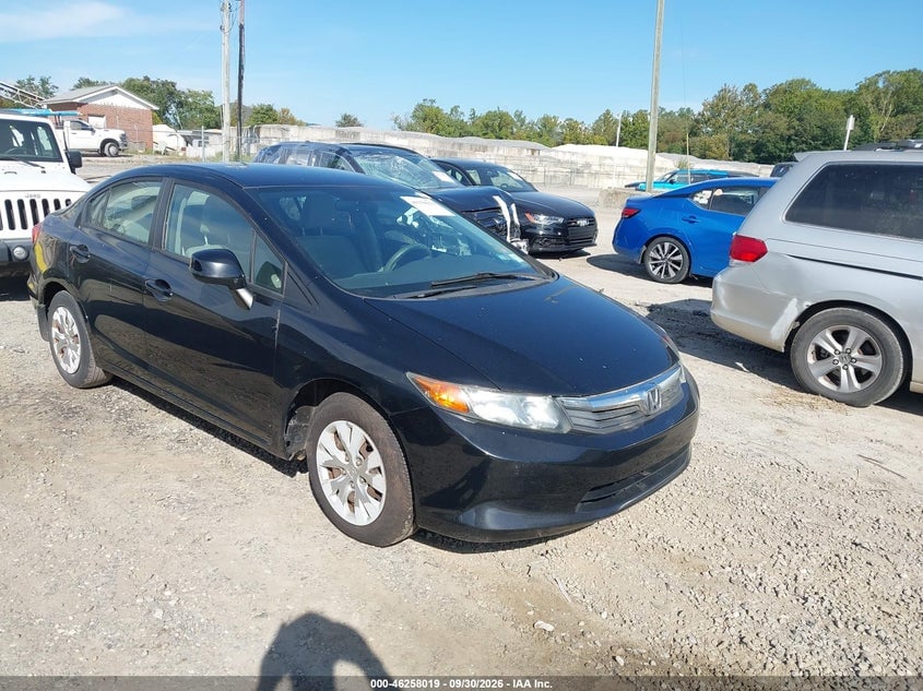 2012 HONDA CIVIC LX | 19XFB2F51CE027951 | UPCARS