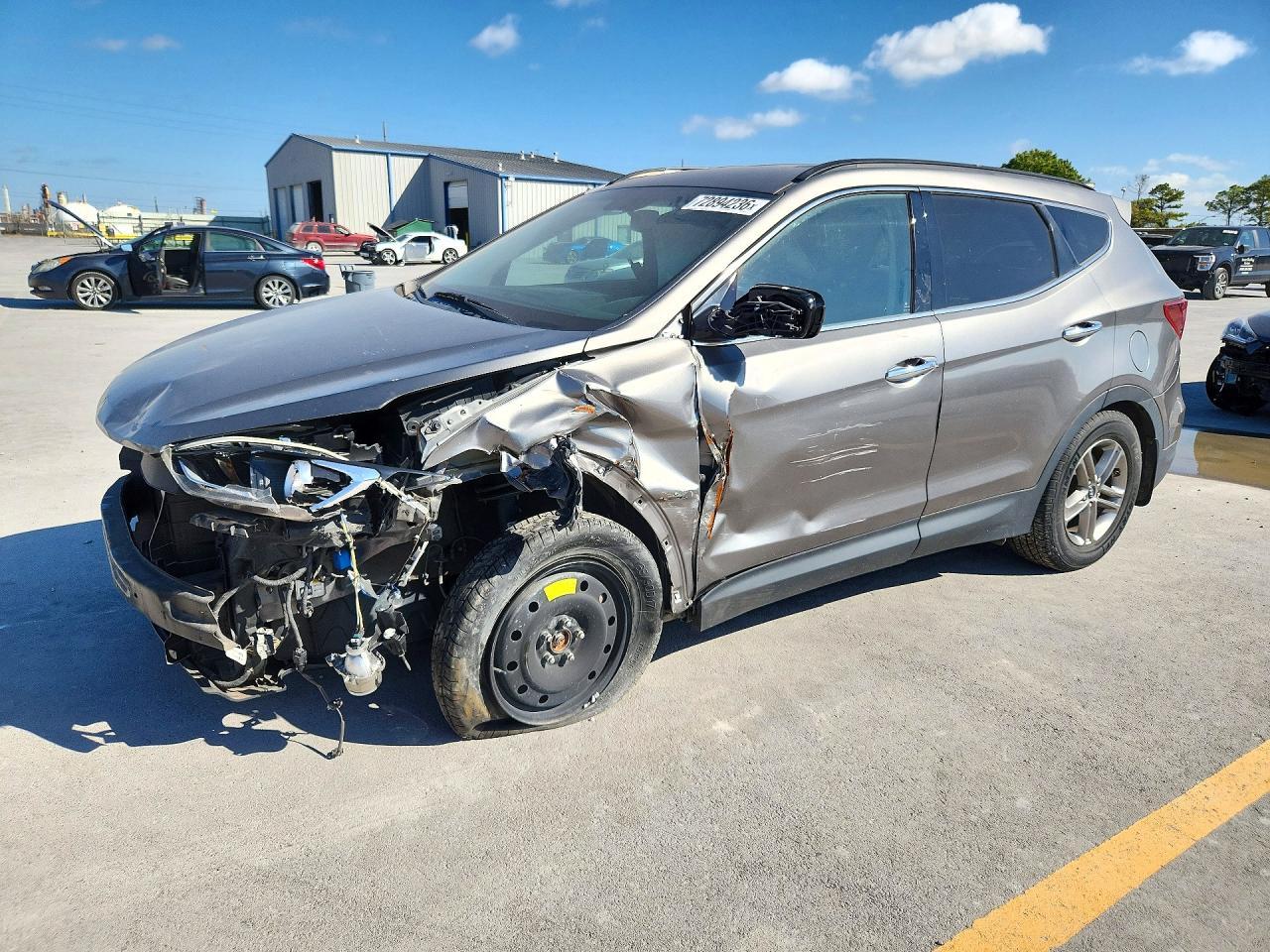 2017 HYUNDAI SANTA FE 2.4L | 5XYZU3LB8HG420427 | UPCARS