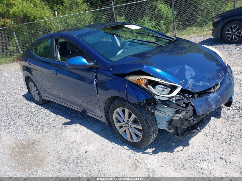 2016 HYUNDAI ELANTRA SE | 5NPDH4AE6GH723490 | UPCARS