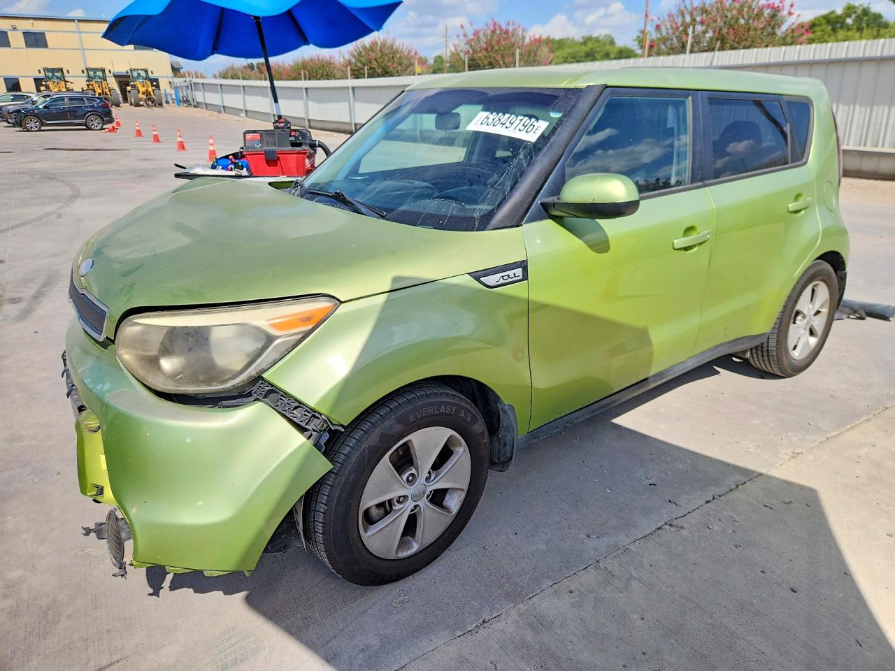 2015 KIA SOUL BASE | KNDJN2A25F7777503 | UPCARS