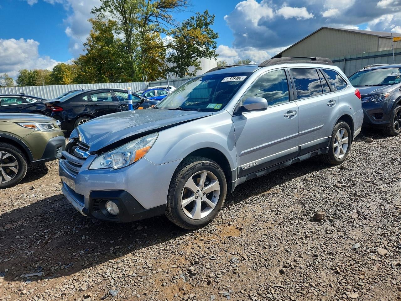2013 SUBARU OUTBACK 2.5I LIMITED | 4S4BRBKC5D3274537 | UPCARS