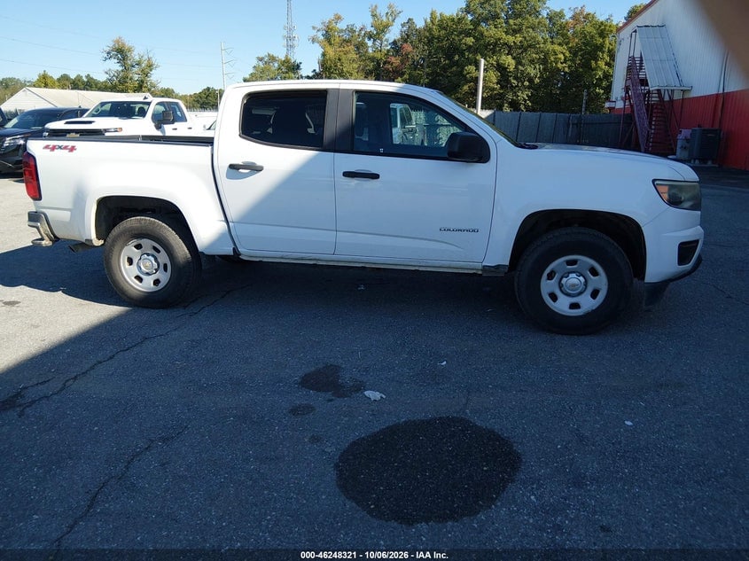 2016 CHEVROLET COLORADO WT | 1GCGTBE38G1243967 | UPCARS