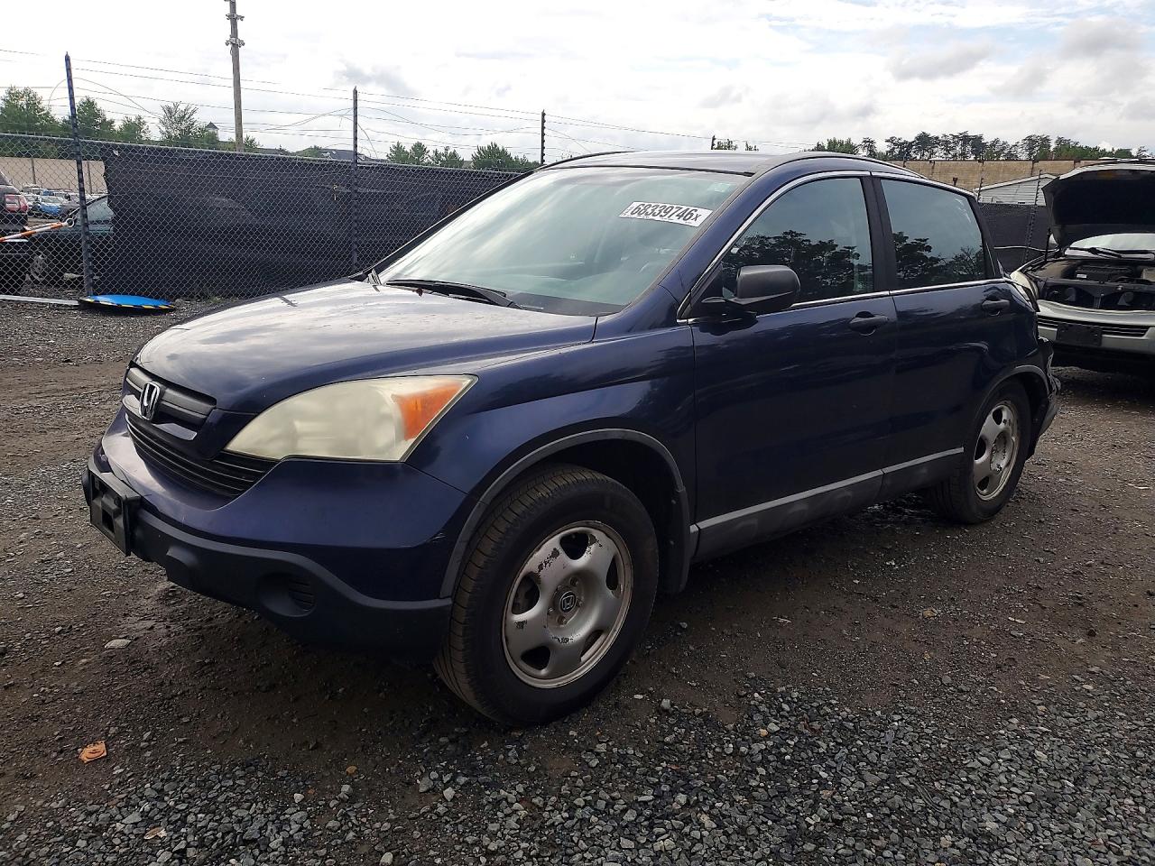 2008 HONDA CRV LX | 5J6RE38318L005317 | UPCARS