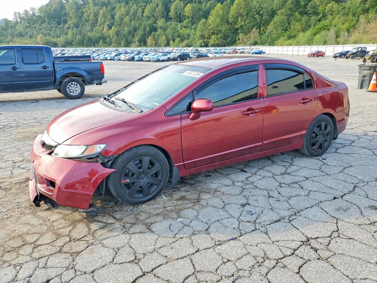 2011 HONDA CIVIC LX | 19XFA1F59BE024274 | UPCARS