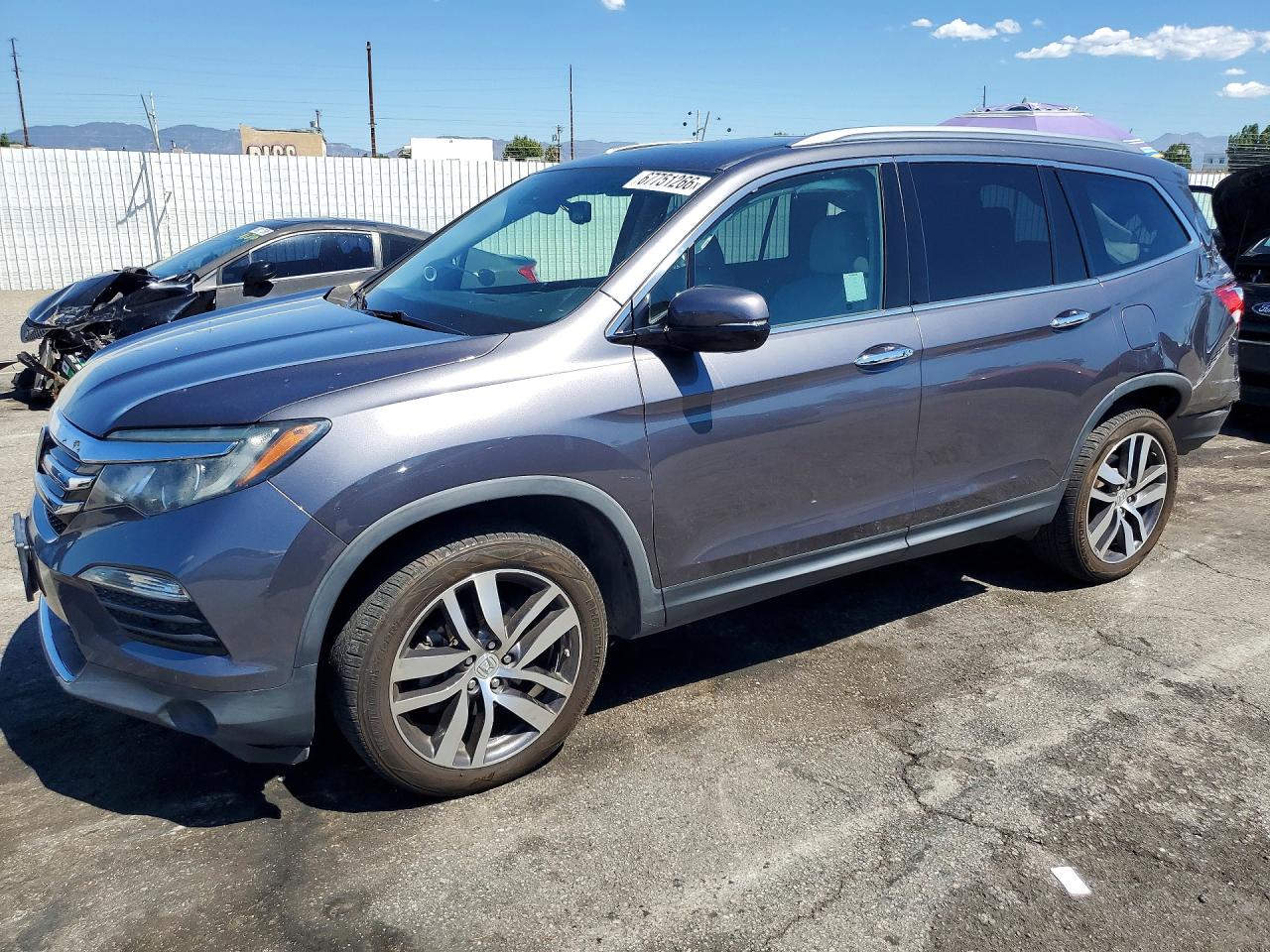 2017 HONDA PILOT ELITE | 5FNYF6H08HB038243 | UPCARS