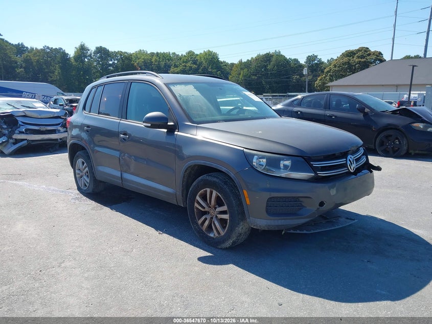 2015 VOLKSWAGEN TIGUAN S | WVGAV7AX9FW612273 | UPCARS