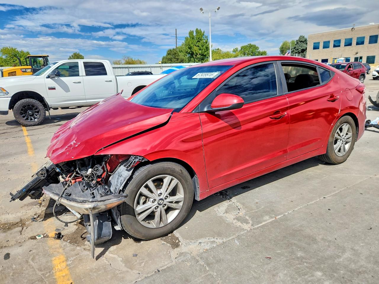 2018 HYUNDAI ELANTRA SEL | 5NPD84LFXJH265482 | UPCARS