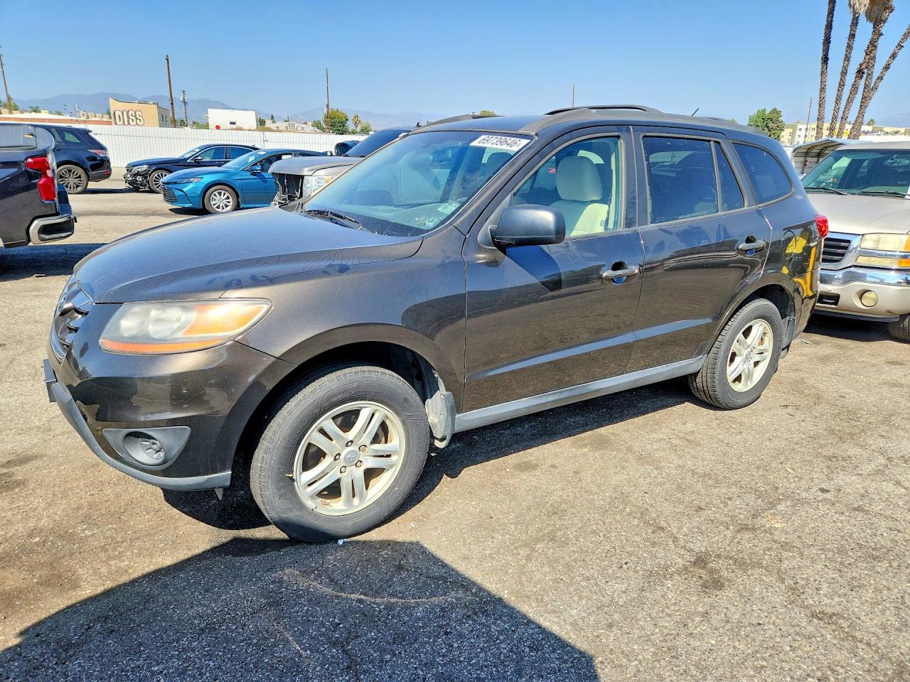 2011 HYUNDAI SANTA FE GLS | 5XYZG3AB0BG044596 | UPCARS
