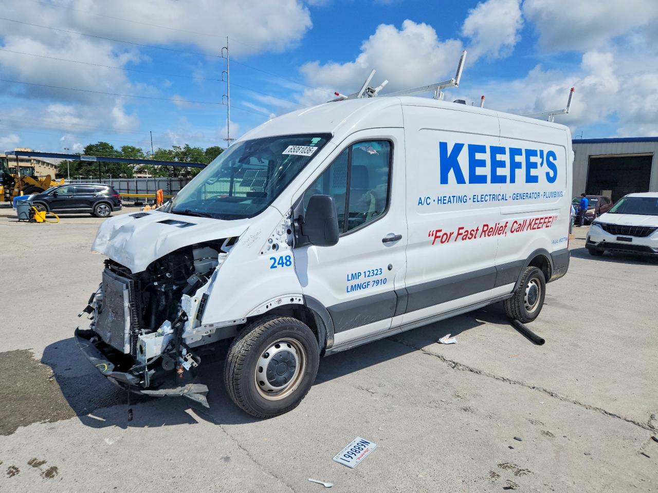 2026 FORD TRANSIT DELIVERY VAN | 1FTYE1C89TKA68480 | UPCARS