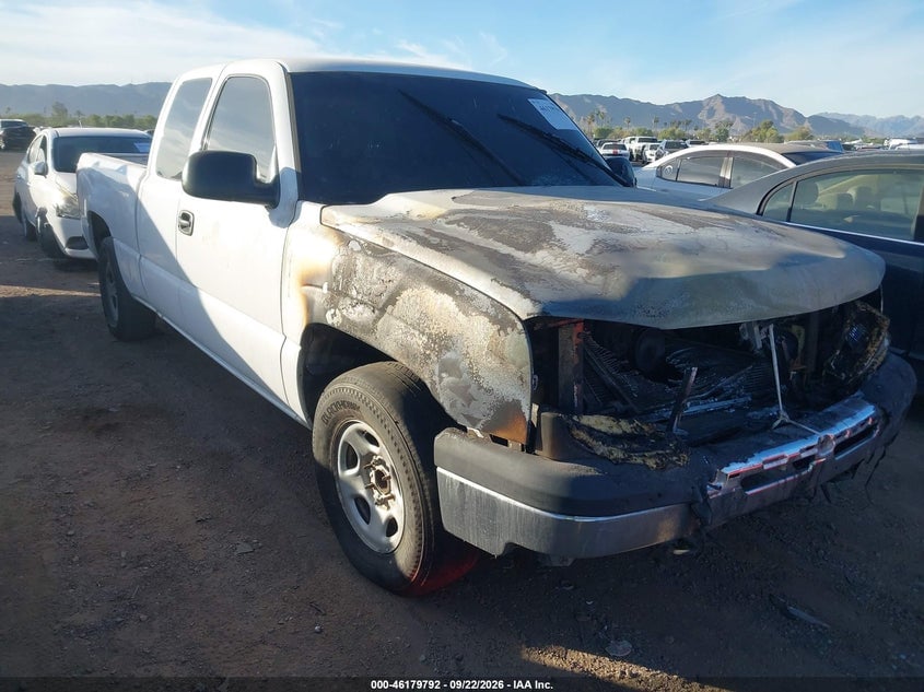 2006 CHEVROLET SILVERADO 1500 WORK TRUCK | 1GCEC19X86Z227671 | UPCARS