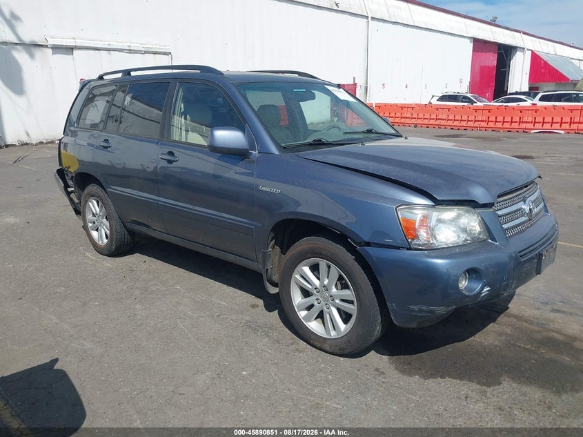 2006 TOYOTA HIGHLANDER HYBRID LIMITED V6 | JTEEW21A860014367 | UPCARS